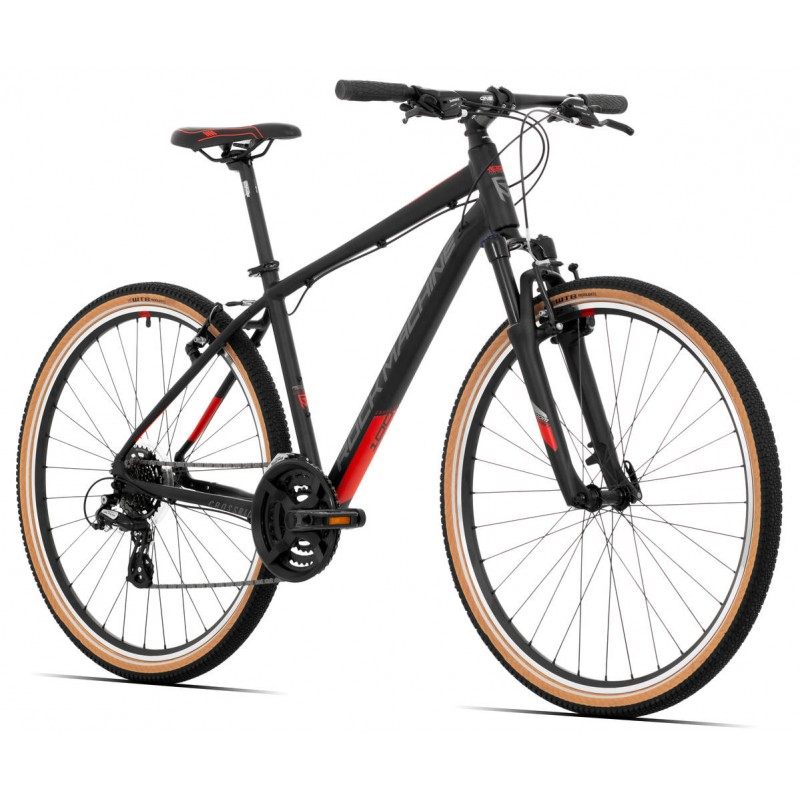 Bicicleta Rock Machine Crossride 100 29 Negru Rosu XL 21