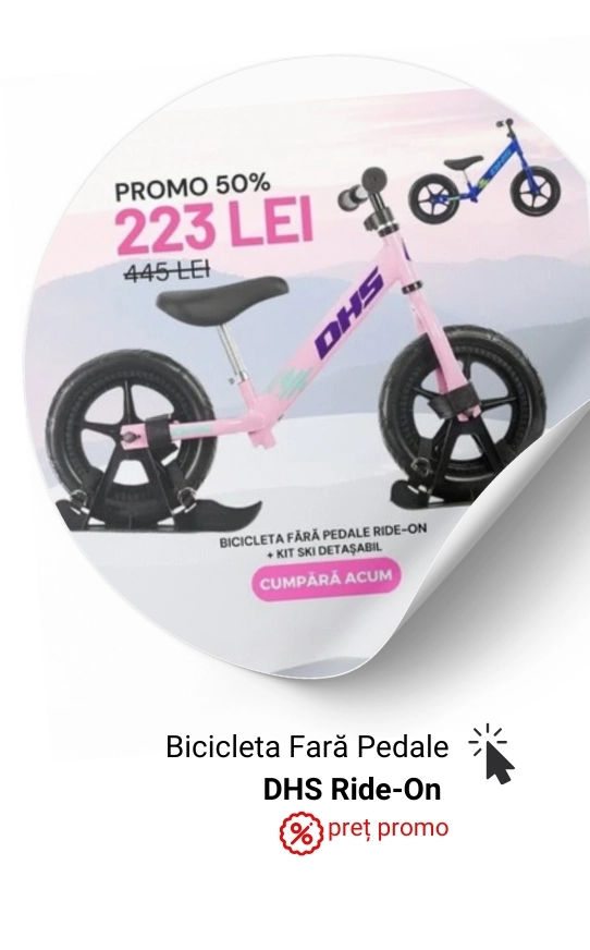 Bicicleta fara pedale DHS Ride-On