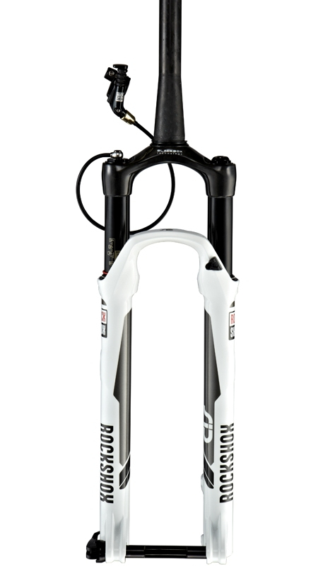 Furca Bicicleta Rockshox Sid Xx World Cup - 27 Inch, 100 Mm, Alb