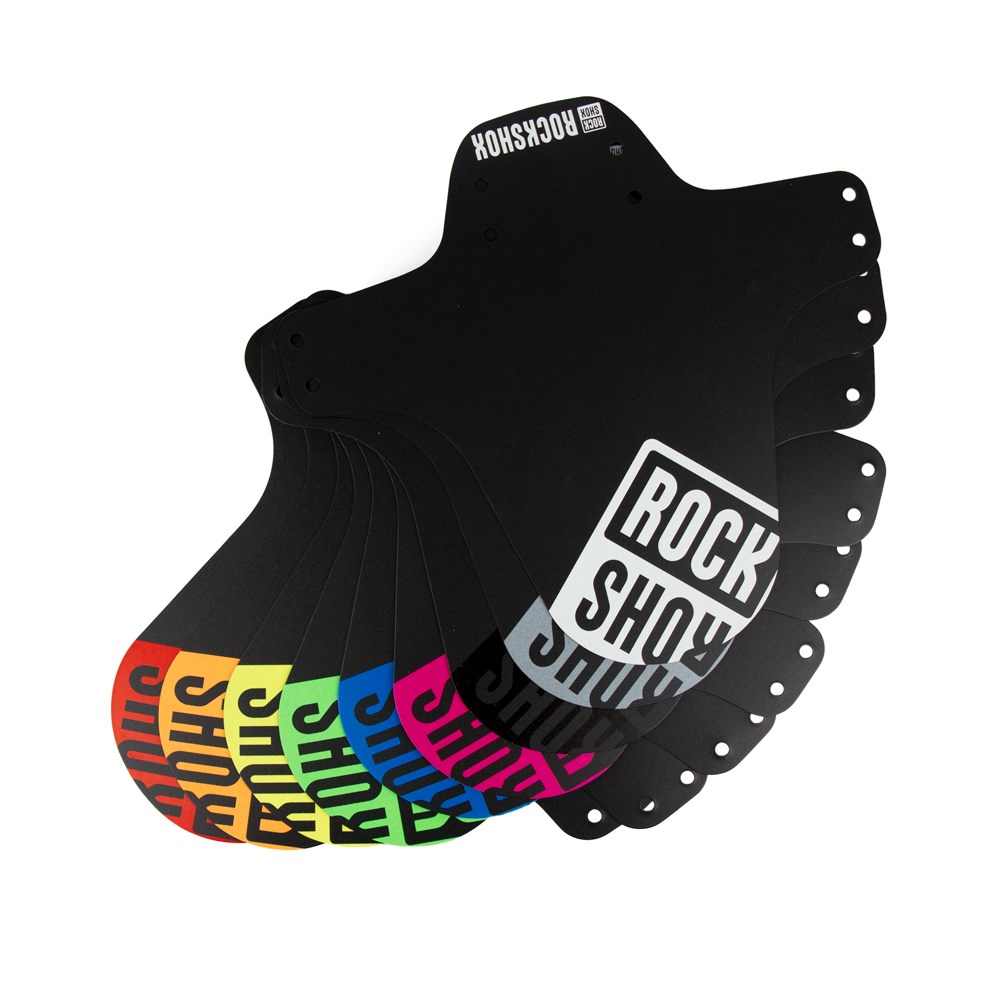Aparatoare Noroi Pt. Furca Mtb - Rockshox Print Alb