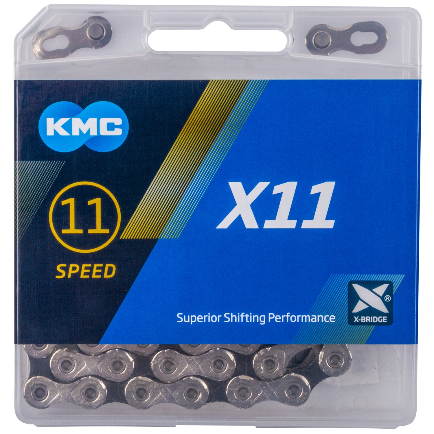 Lant Bicicleta KMC X11, 11 Viteze, 1/2x11/128 Inch, 114 Zale