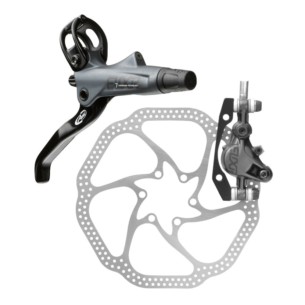 Frana Disc Hidraulica Avid Elixir 7 - Disc Hs 1-160, Fata, Gri