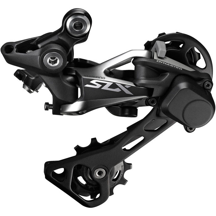 Schimbator Spate Shimano Slx M7000 Gs - 11 Viteze, Negru-Argintiu