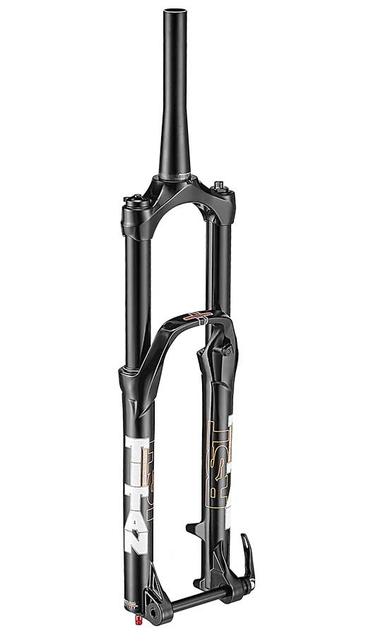 Furca Bicicleta Rst Titan Trl - 27.5 Inch, 150 Mm, Negru