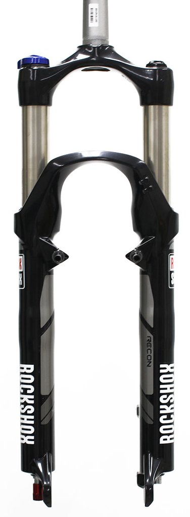 Furca Rockshox Recon Silver Tk Singleair - 26 Inch, 100 Mm, Negru
