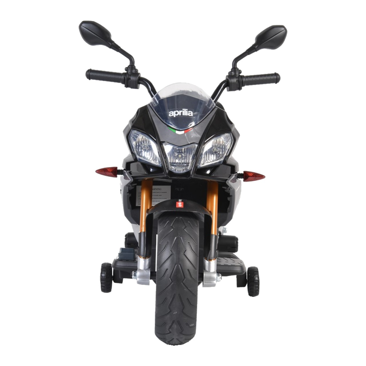 Motocicleta Electrica Copii Bo Aprilia Tuono V4 - Negru