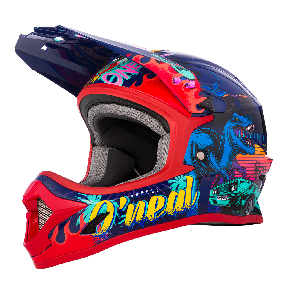 Casca Integrala Copii O'Neal 1Srs Rex - 53-54 Cm, XL, Multicolor