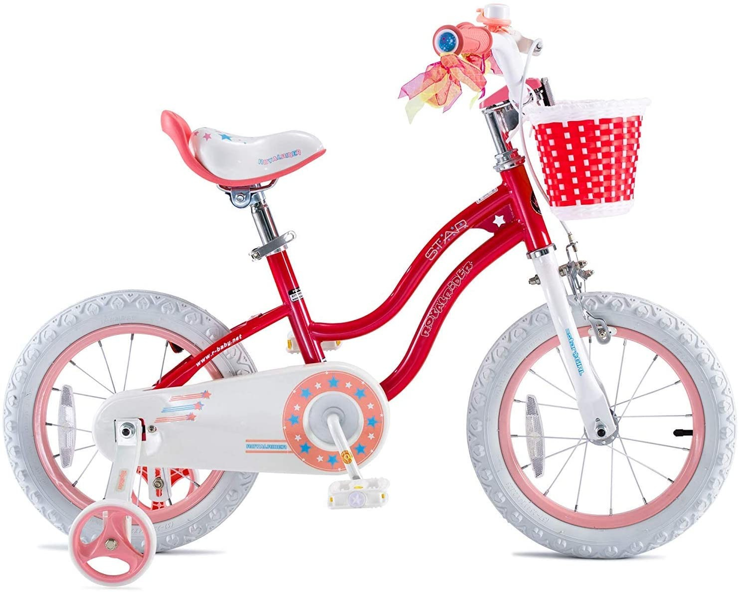 Bicicleta RoyalBaby Star Girl 12 Pink