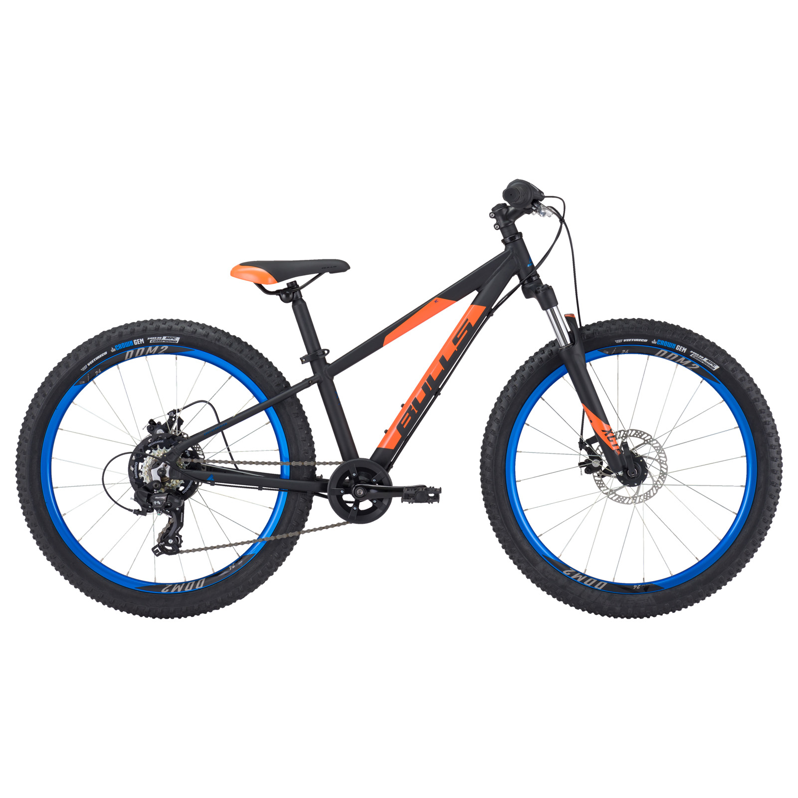 Bicicleta MTB Bulls Tokee Disc - 24 inch, Negru