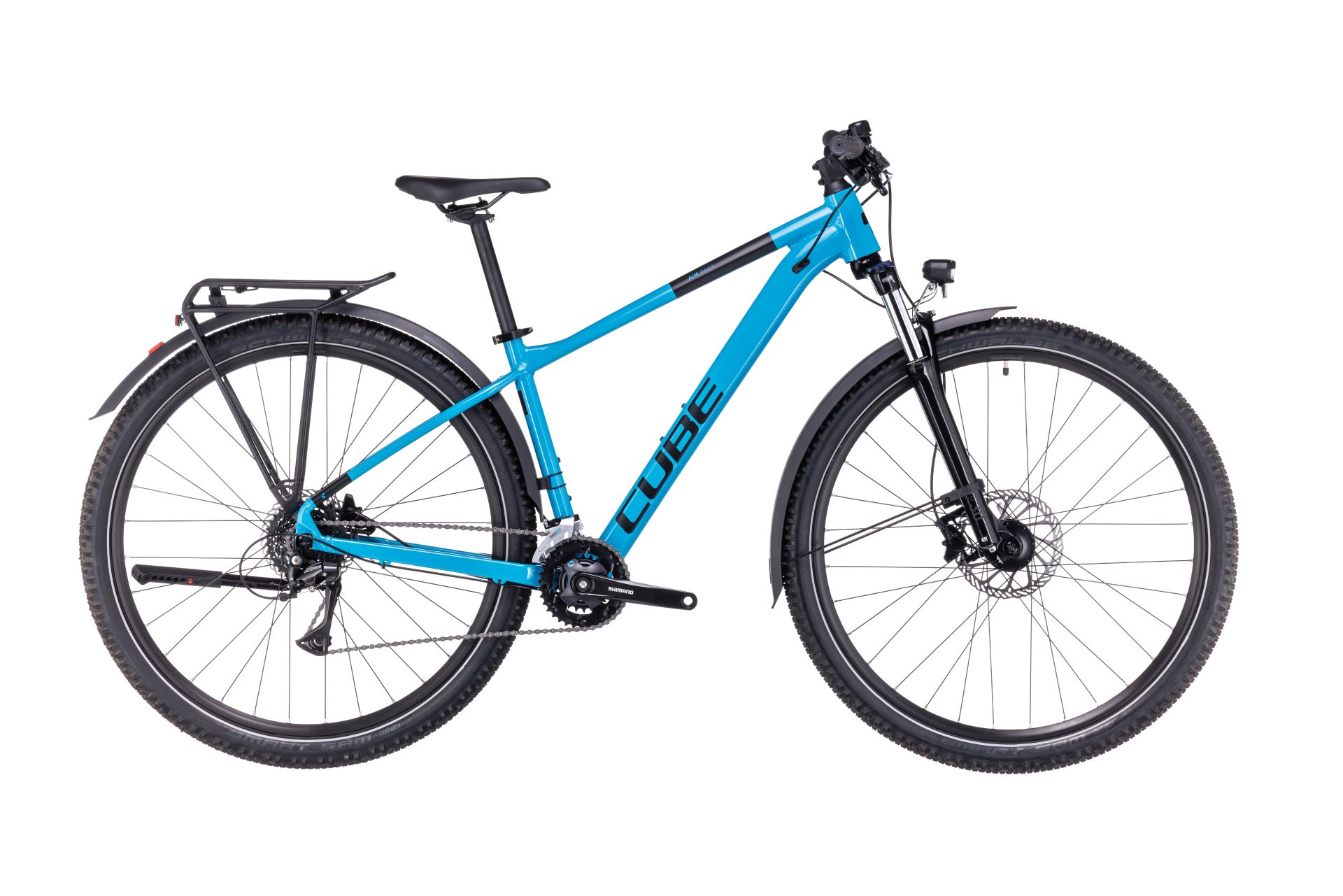 BICICLETA CUBE AIM RACE ALLROAD Blue Black 2023 cadru L (20) - roti 29