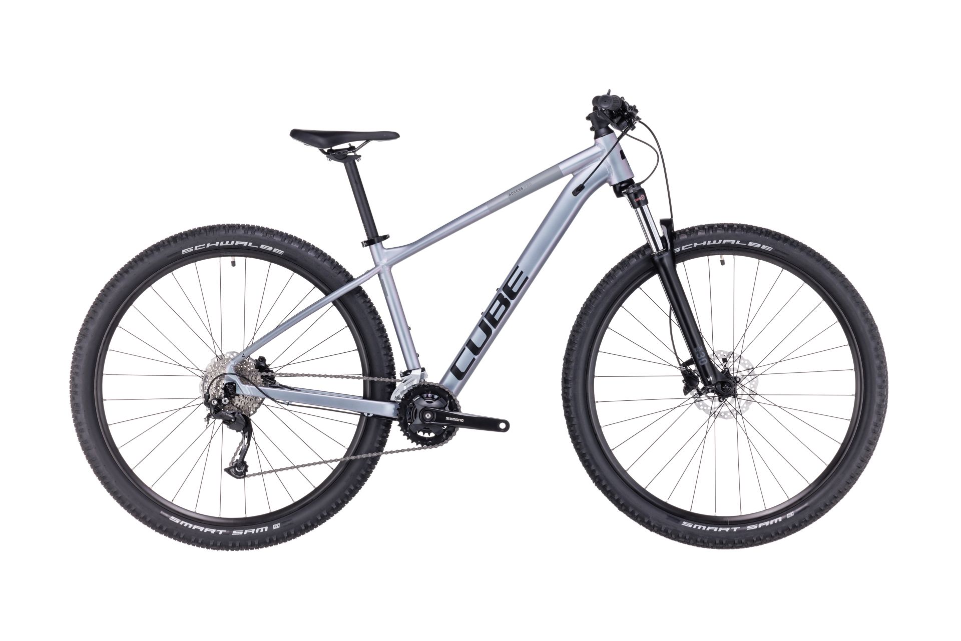 BICICLETA CUBE ACCESS WS PRO Galactic Black 2023 cadru XS (14) - roti 27.5