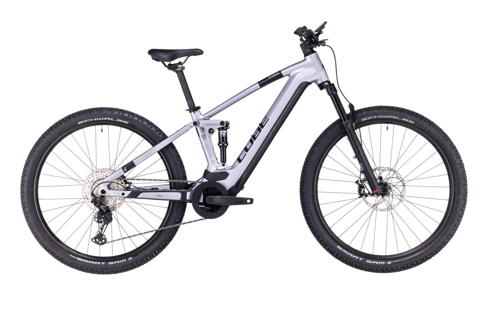 Bicicleta e-bike Cube Stereo Hybrid 120 RACE 625 - 29 Inch, L, Gri