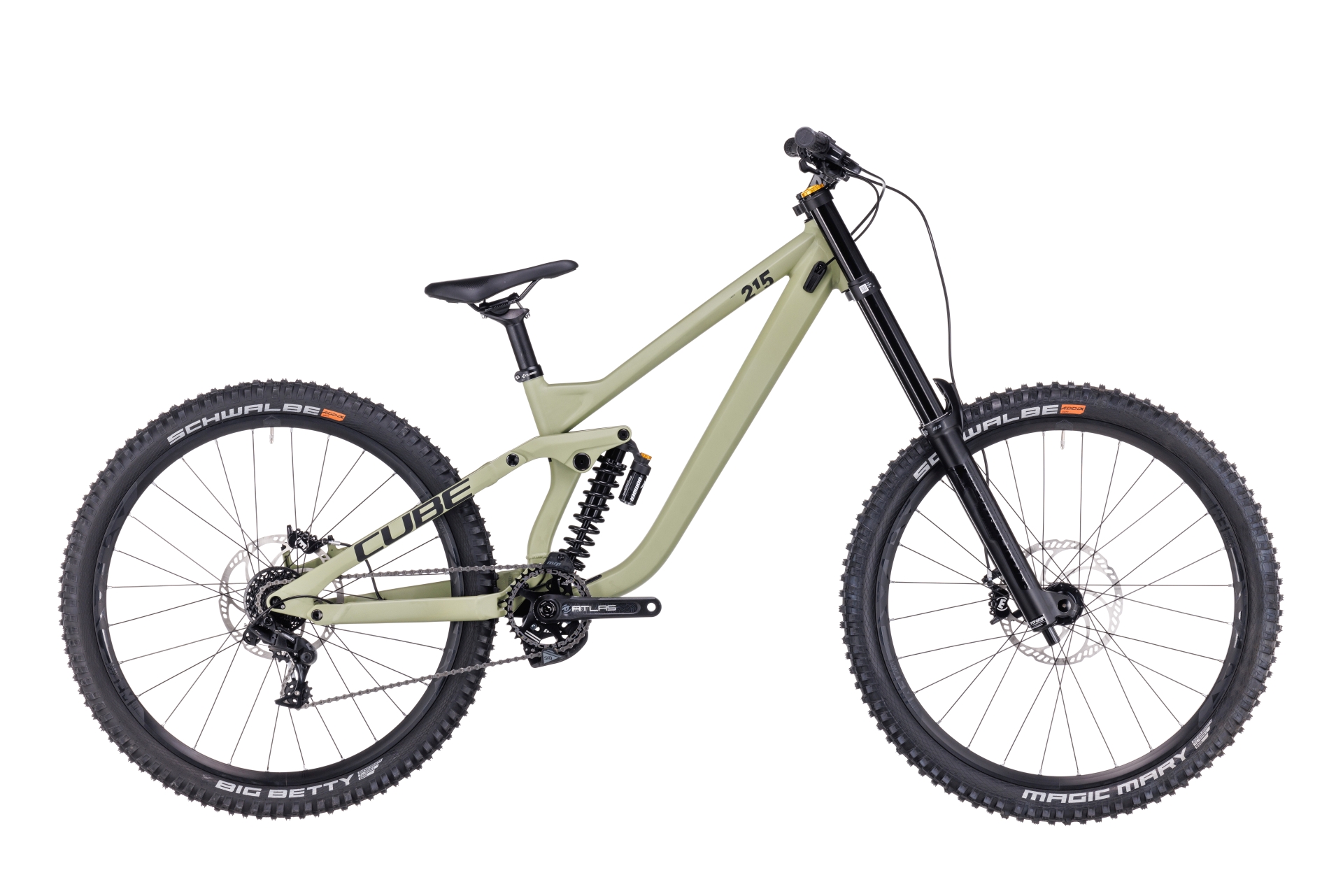 BICICLETA CUBE TWO15 RACE 27.5 Lightolive Black 2023 M