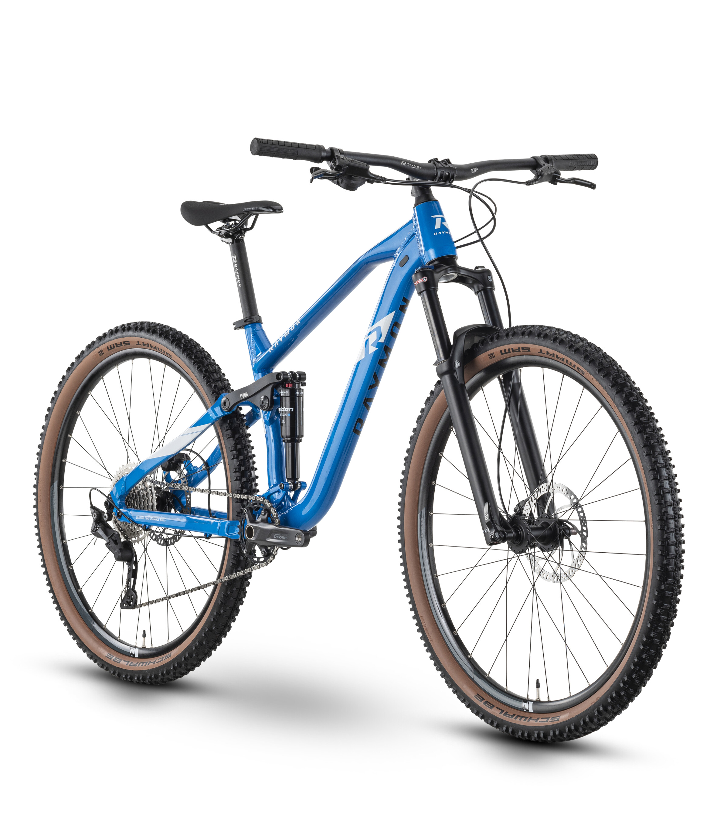 Bicicleta Full Suspension Raymon FullRay 120 3.0 - 29 Inch, M, Albastru