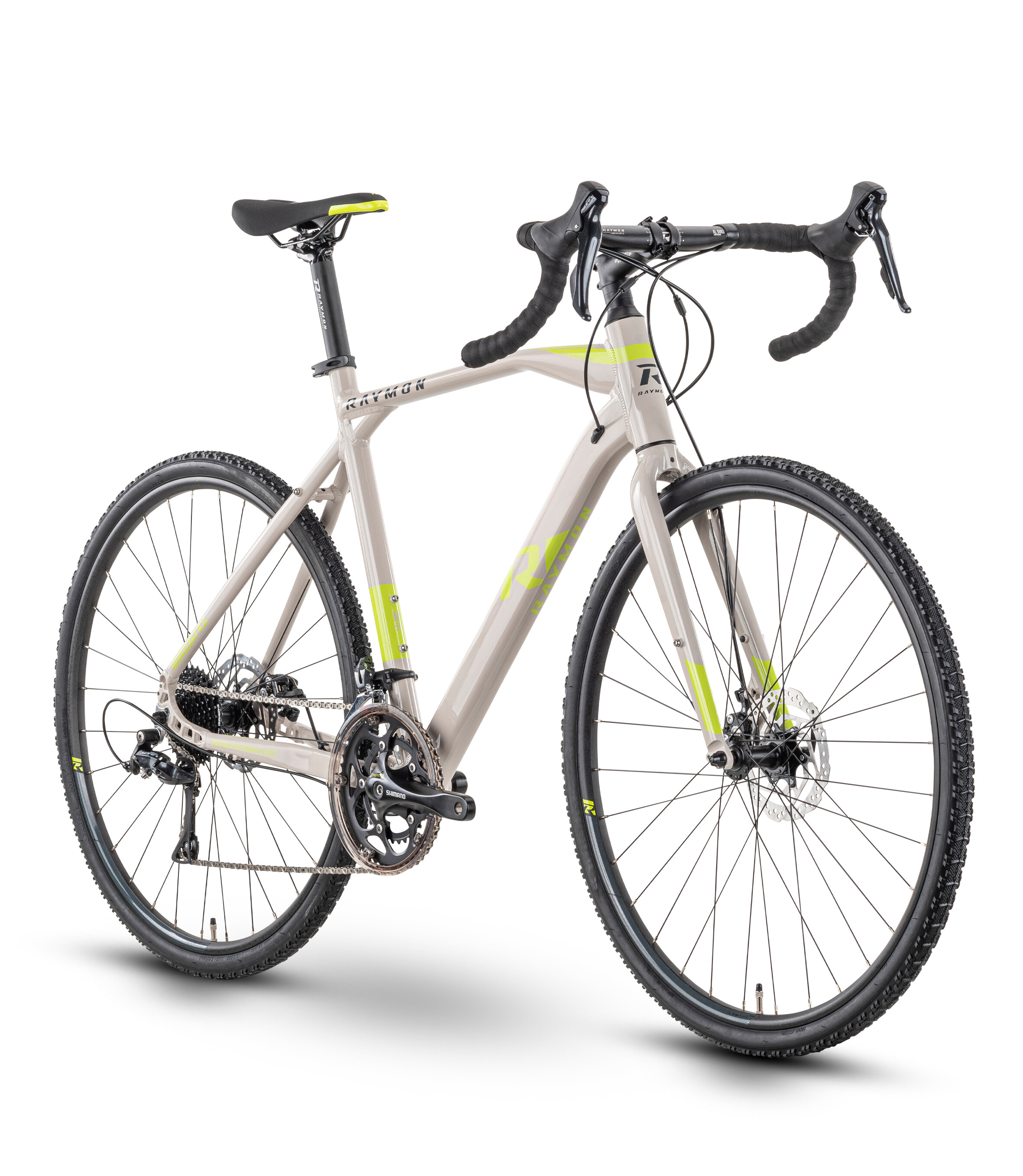 Bicicleta Gravel Raymon GravelRay 4.0 - 28 Inch, M, Gri