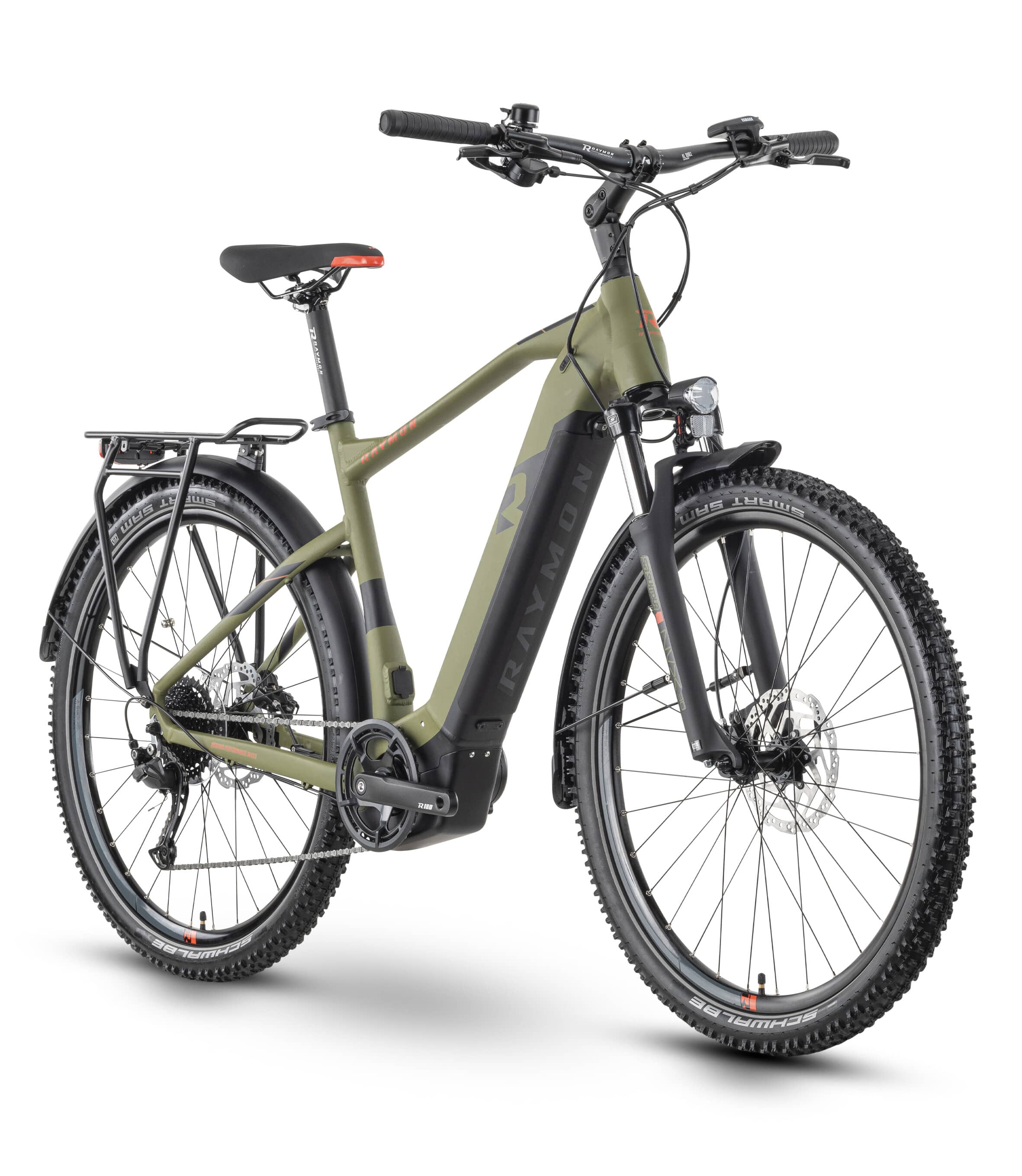 Bicicleta Electrica Oras Raymon CrossRay E 5.0 - 27.5 Inch M, Verde