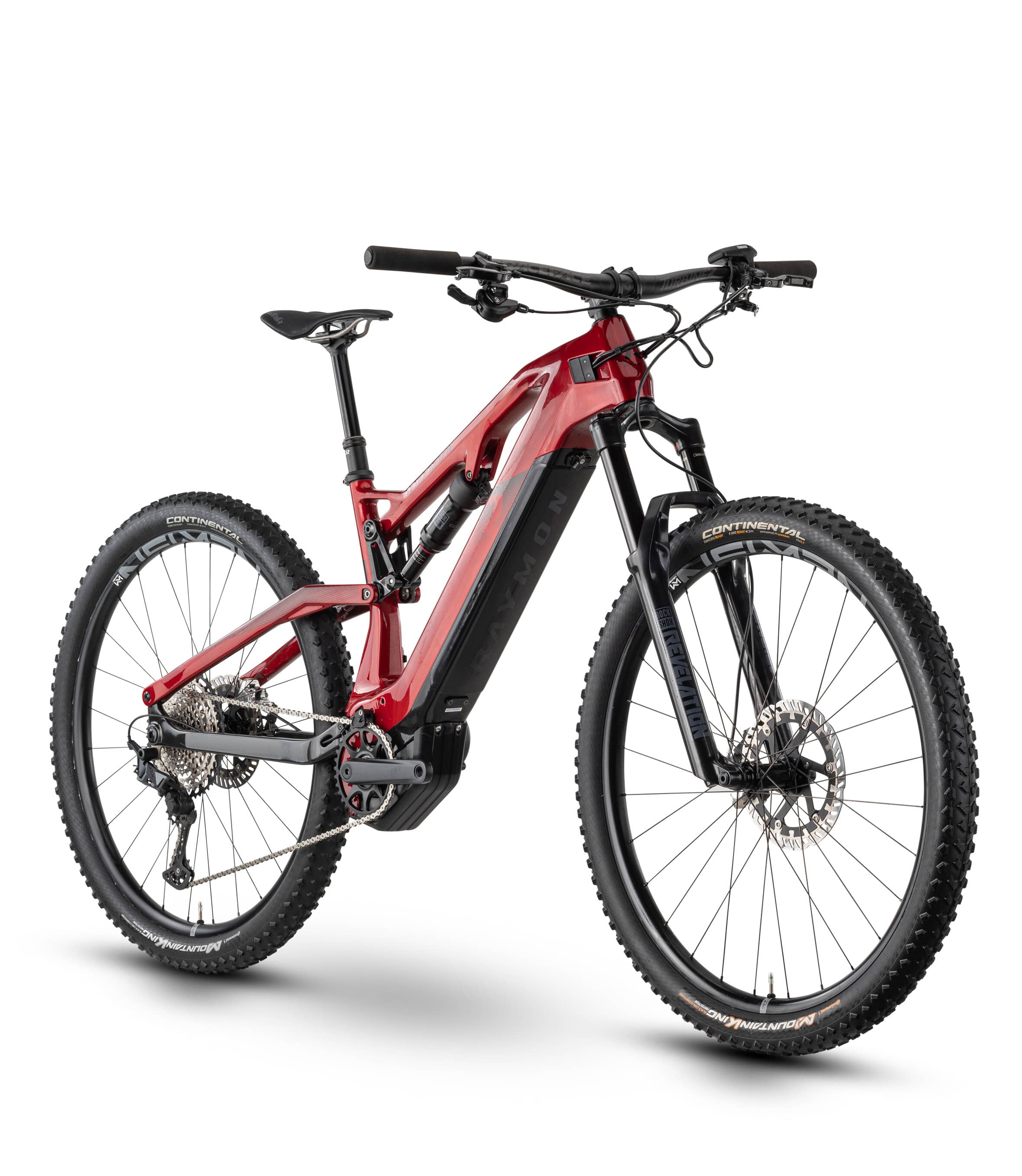 Bicicleta Electrica Full Suspension Raymon AirRay 10.0 - 29 Inch, M, Rosu - SLX