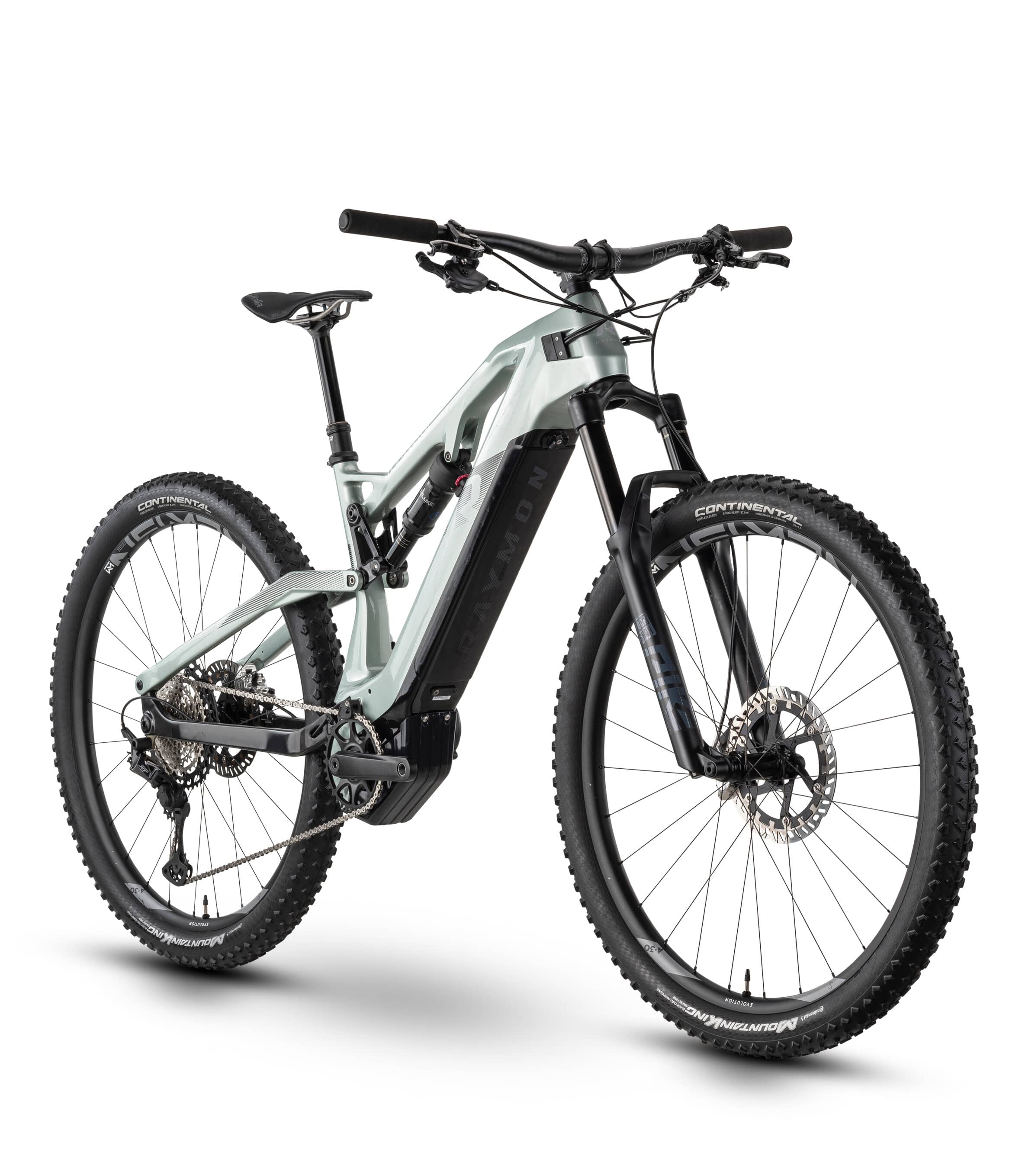 Bicicleta Electrica Full Suspension Raymon AirRay 11.0 - 29 Inch, L, Vernil