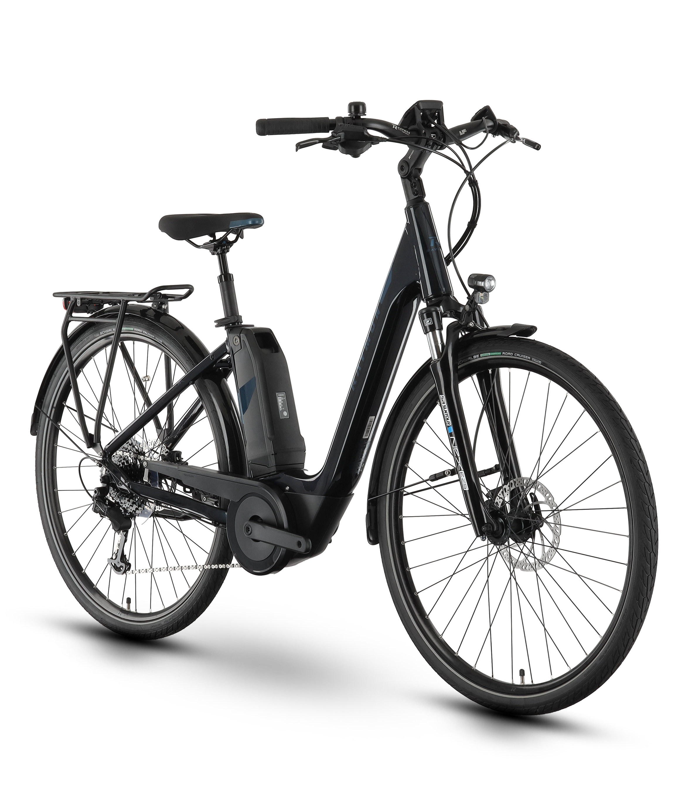Bicicleta Electrica Oras Raymon CityRay E 3.0 SE - 26 Inch, M, Albastru