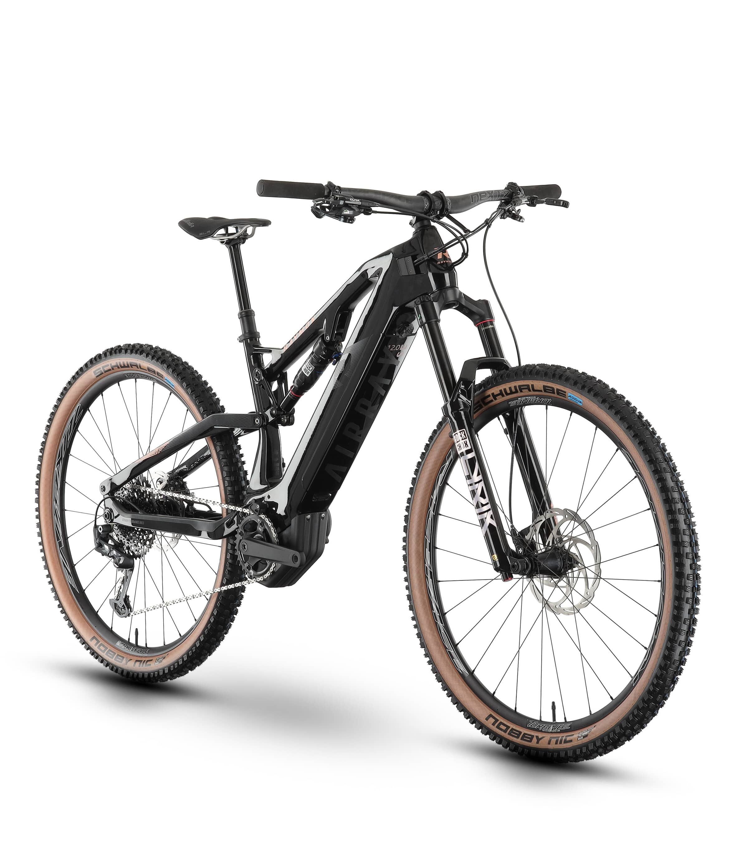 Bicicleta Electrica Full Suspension Raymon AirRay 12.0 SE - 29 Inch, L, Negru