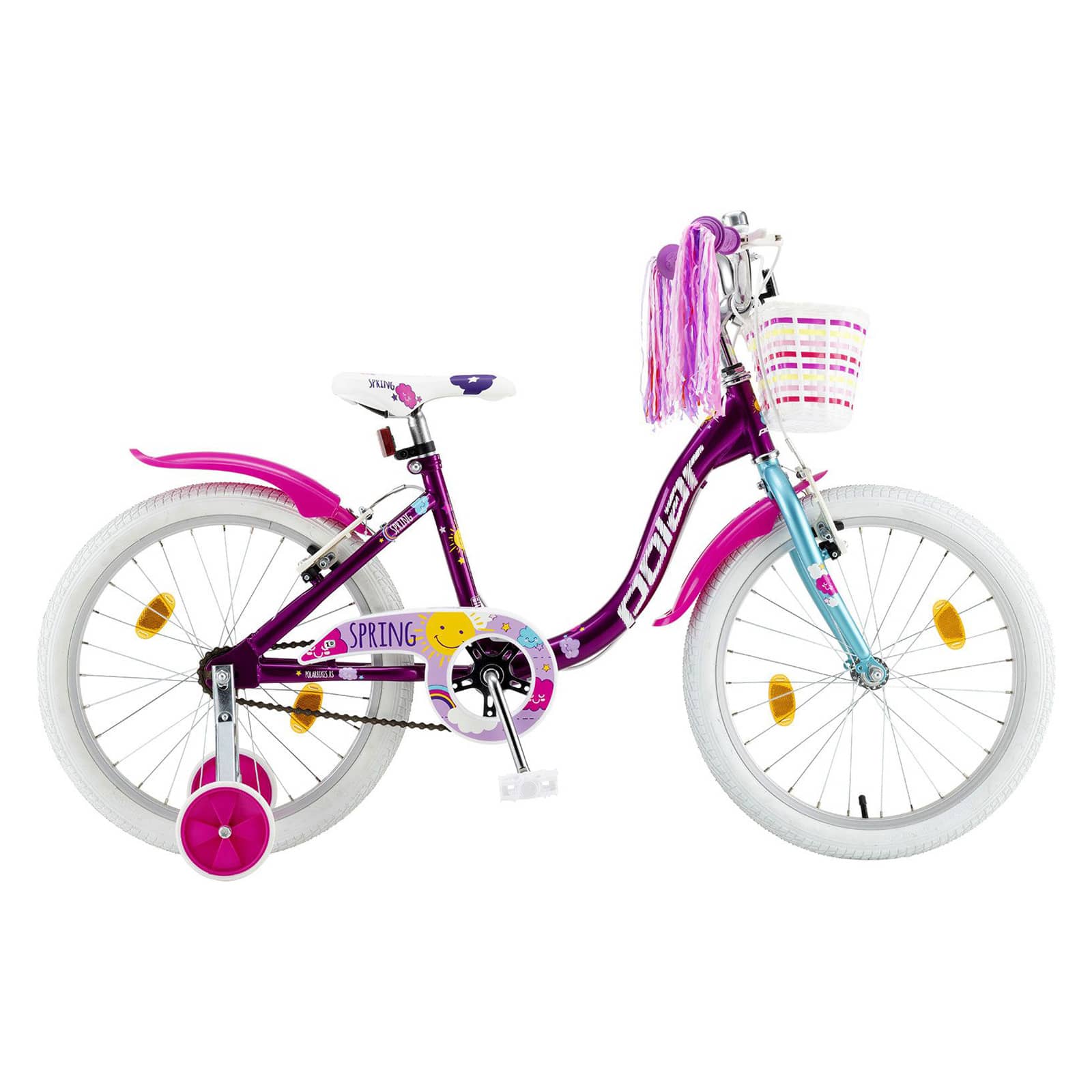 Bicicleta Copii Polar 2024 Spring - 20 Inch, Mov