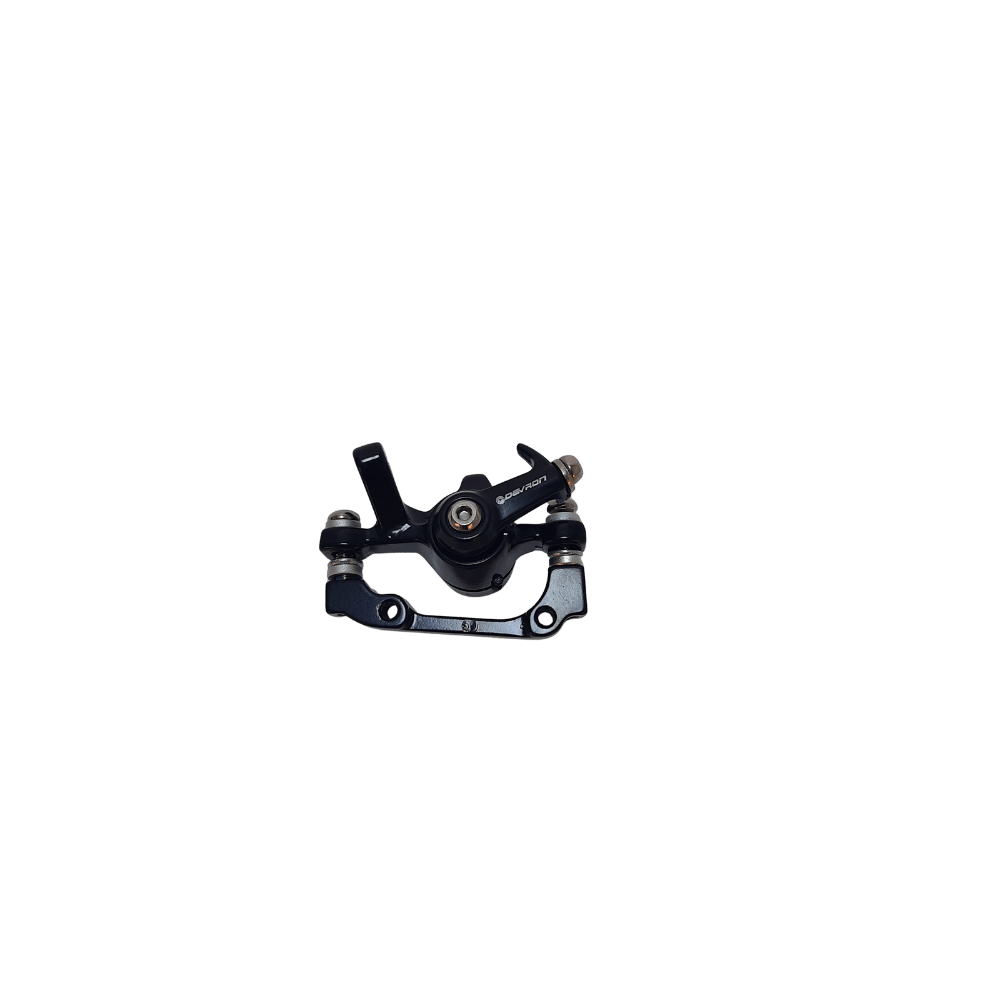 Frana spate pe disc Devron DS1816, rotor 160 mm, adaptor IS 160, negru