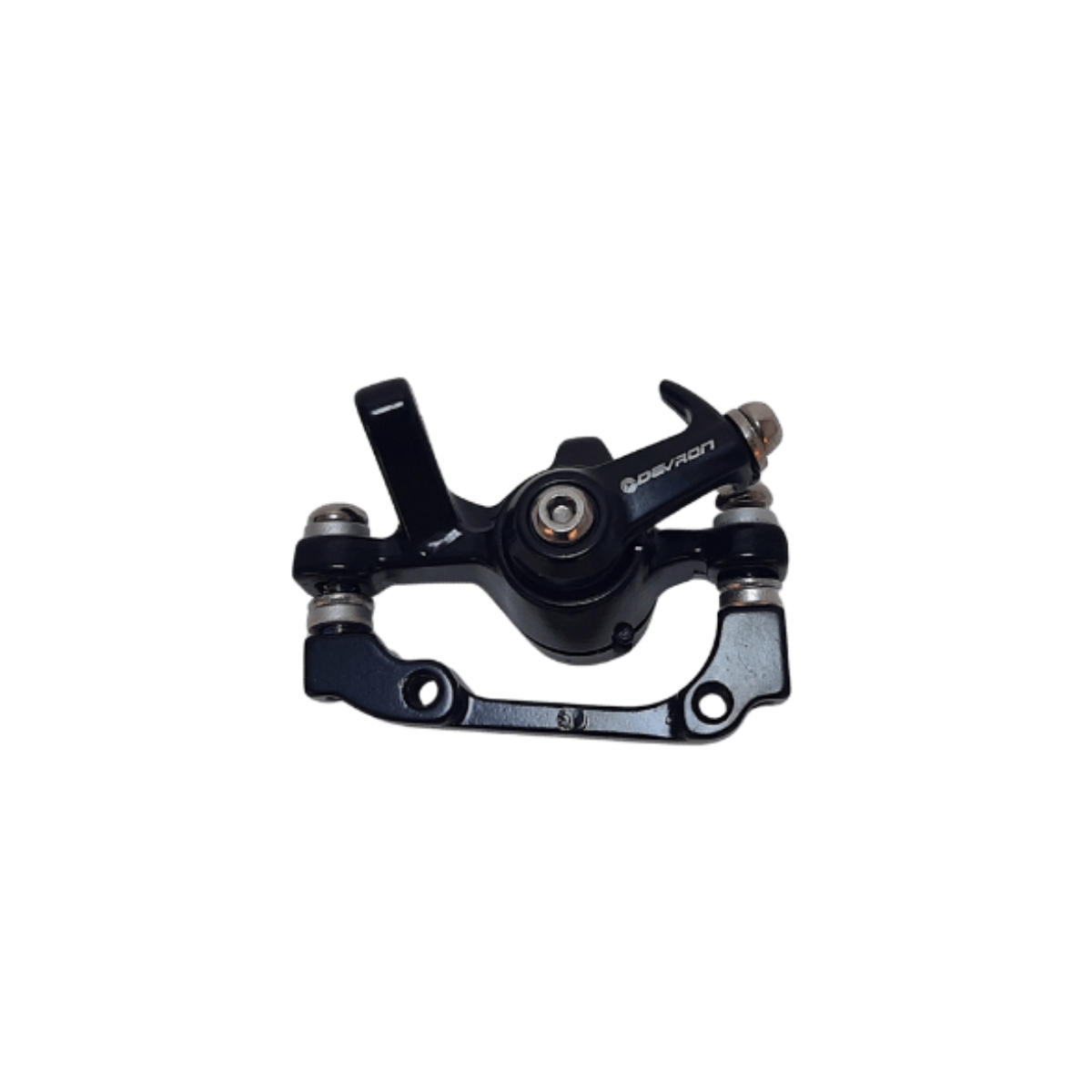 Frana spate pe disc Devron DS1816, rotor 160 mm, adaptor IS 160, negru