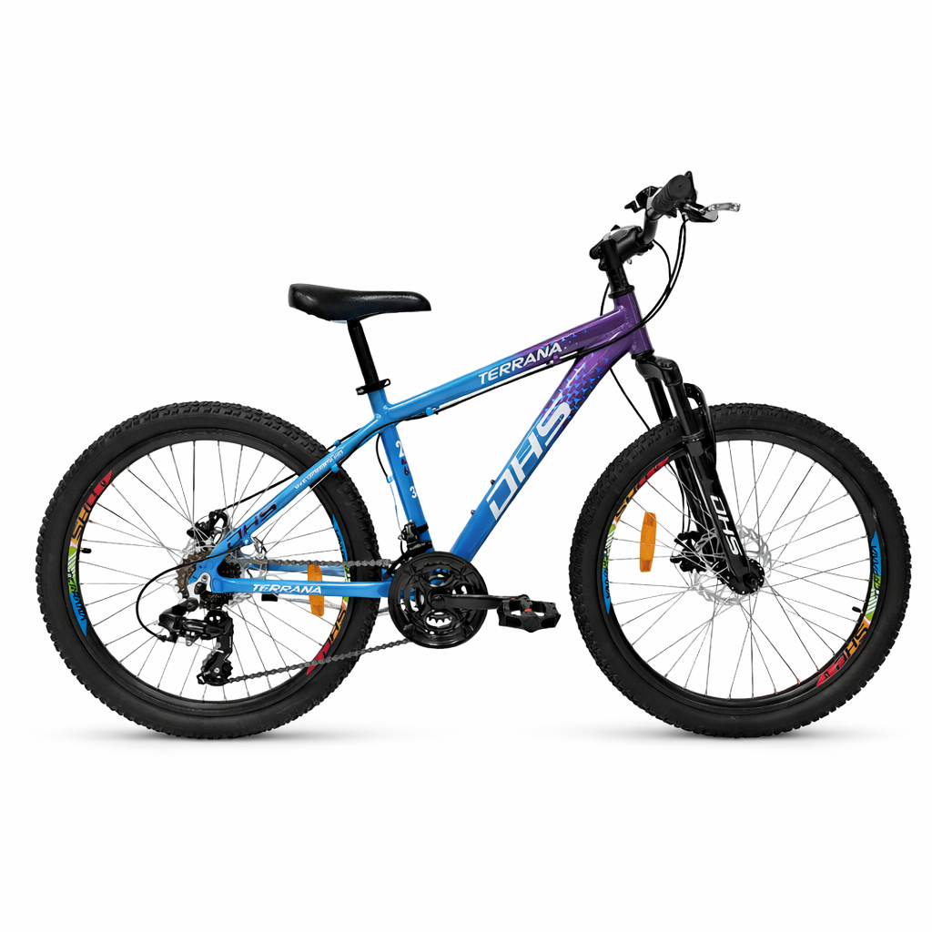 ドドリア Bicicleta Copii Dhs Terrana 2423, model 2026 - 24 Inch, Violet