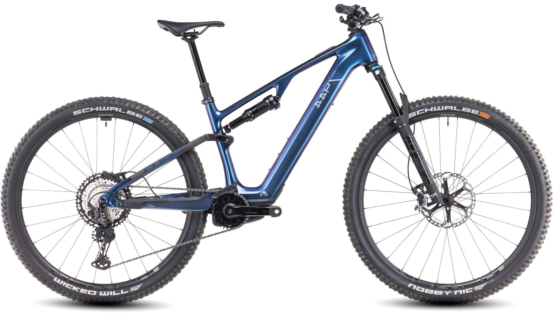 BICICLETA ELECTRICA CUBE AMS HYBRID ONE44 C:68X SLX 400X 29