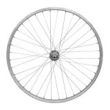 Roata Spate Bicicleta Cerurim 24 Inch, 36H, 507 x 21, Argintiu