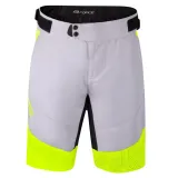 Pantaloni scurti cu bazon Force Storm, gri/fluo 3XL