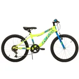 Bicicleta Copii DHS Plasma - 20 Inch, Galben