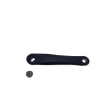 Brat pedalier stanga Bafang CK A05 01, 170 mm, patrat, filet 9/16 inch, aluminiu, negru