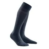 CEP - Sosete lungi compresie pentru femei Business Commuter Tall Compression women Socks - negru albastru