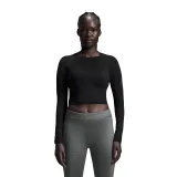 On - bluza - Studio Long-T Crop W - Black