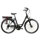 Bicicleta electrica Devron 28220 - 28 inch, M, Negru