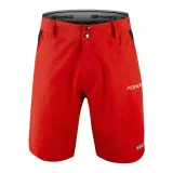 Pantaloni Force Blade MTB cu sub-pantaloni cu bazon rosu XL