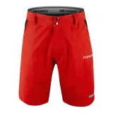 Pantaloni Force Blade MTB cu sub-pantaloni cu bazon rosu XXL