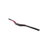 Ghidon 720mm cu rise 25mm negru/roz