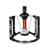 Pedale Bikesport West Biking Aluminiu CNC cu 3 rulmenti