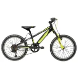 Bicicleta Adriatica Rock 20 6V Negru/Galben