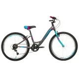 Bicicleta Copii DHS Modesty - 24 Inch, Gri Reambalat