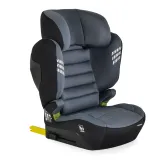 Scaun auto copii Cangaroo Performance 100-150 cm, 4-12 ani, siguranta si confort in masina, Gri/Negru