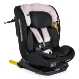Scaun auto copii Cangaroo Vamos 40-150 cm, 0-12 ani, siguranta si confort in masina, Negru/Roz