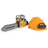 Set drujba de jucarie cu casca de protectie, sunete si lumini T006
