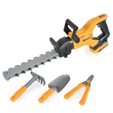 Set motocoasa de jucarie cu unelte de gradinarit, sunete si lumini T021
