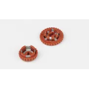 Bb7 Pad Adjuster Knob Kit - Orange