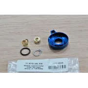 Motion Control Compression Knob Standard Alum W/ Cir-Clip - Blue