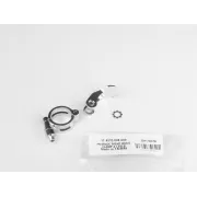 Pushloc Right Horizontal Clamp, Lever Assy - Silver