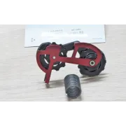 Select X0 Rear Derailleur Cage Kit Carbon - Short, Red